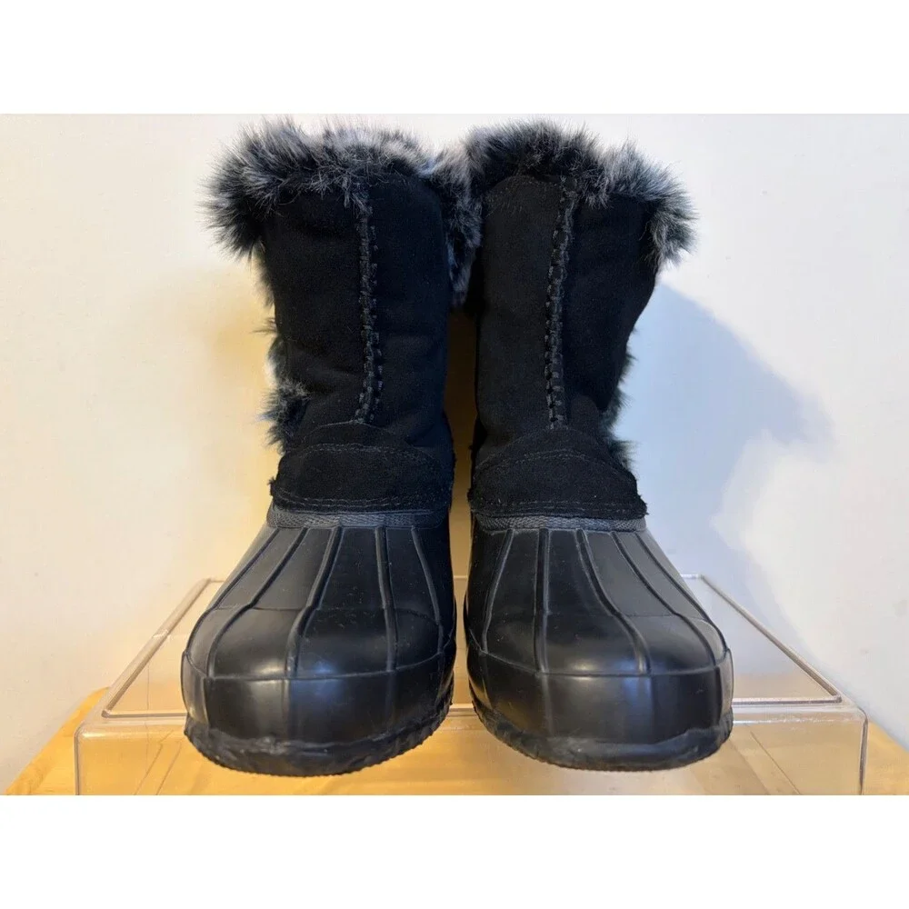 BEARPAW DEBORAH Women's Rain Waterproof Duck Boots Size 7